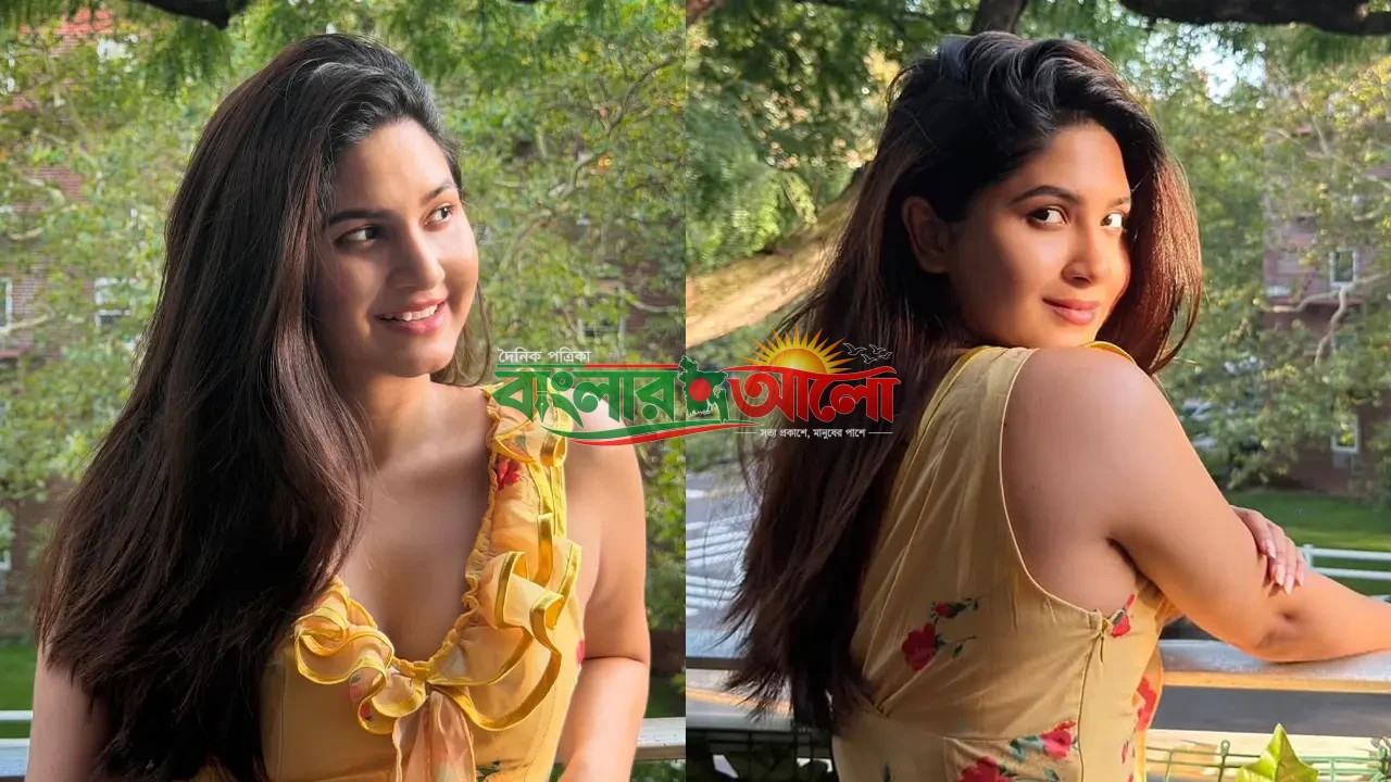 স্লিভলেস পোশাকে স্পর্শিয়ার ছবি ভাইরাল, নেটদুনিয়ায় শোরগোল